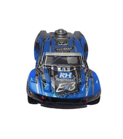 Радиоуправляемый шорт-корс Remo Hobby EX3 (синий) 4WD 2.4G 1/10 RTR