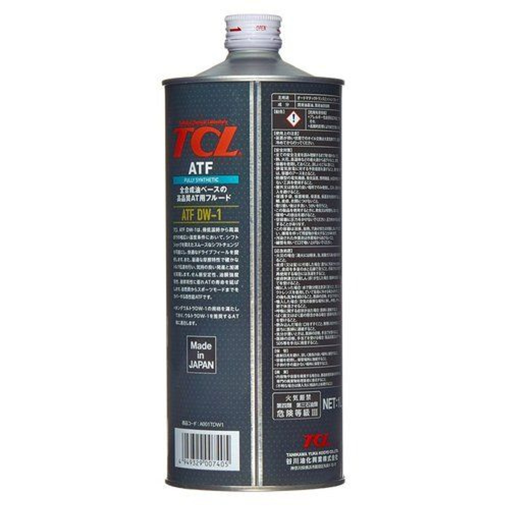 Жидкость синтетическая для АКПП TCL ATF DW-1  Розлив, цена за 1л
