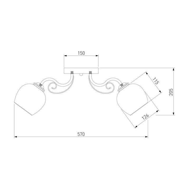 Потолочный светильник Eurosvet 30138/5 золото