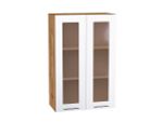 Шкаф верхний с 2-мя остекленными дверцами Валерия-М