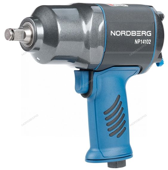 Пневмогайковерт ударный 1/2&quot;, 1300Нм, переключение одной рукой NORDBERG NP14102