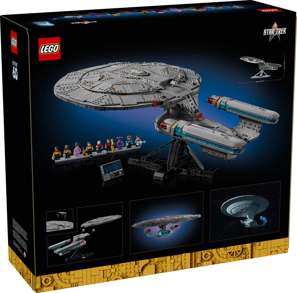 Конструктор LEGO Icons 10356 Star Trek U.S.S. Enterprise NCC-1701-D