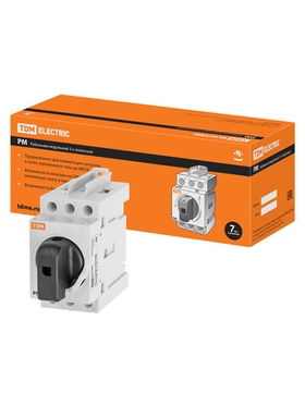 Рубильник модульный РМ-20 3П 20A TDM  SQ0222-0002