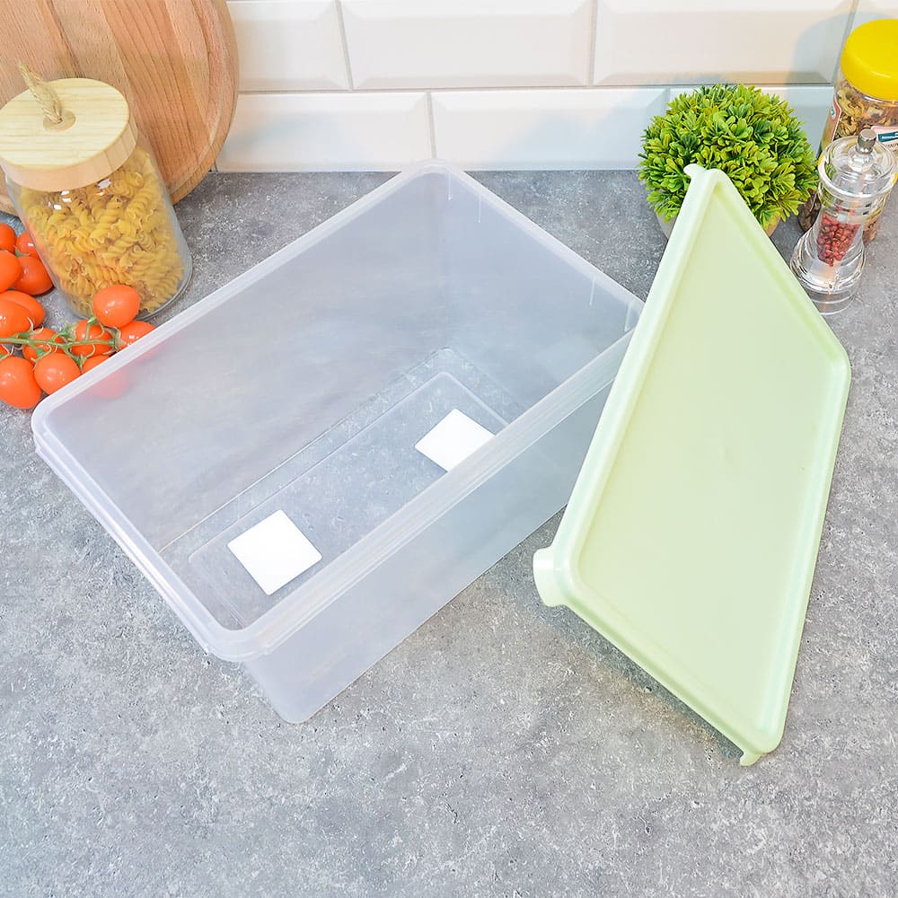 Контейнер 6л для СВЧ прямоугольный "Freshpak", чайное дерево