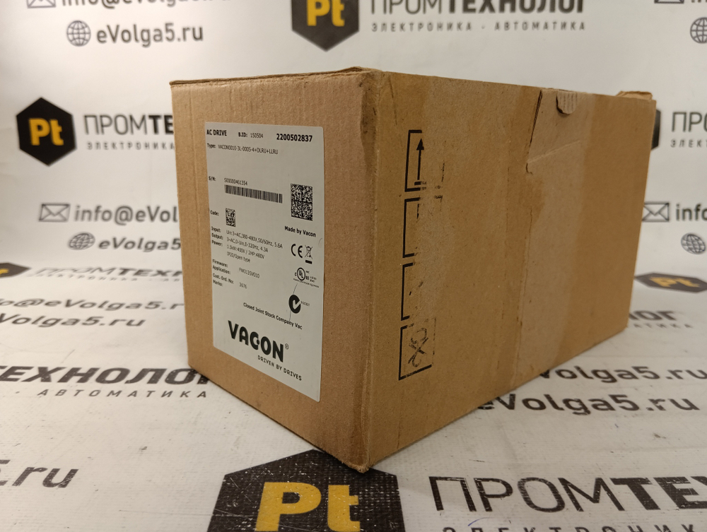 Vacon VACON0010-3L-0005-4+DLRU+LLRU б/у