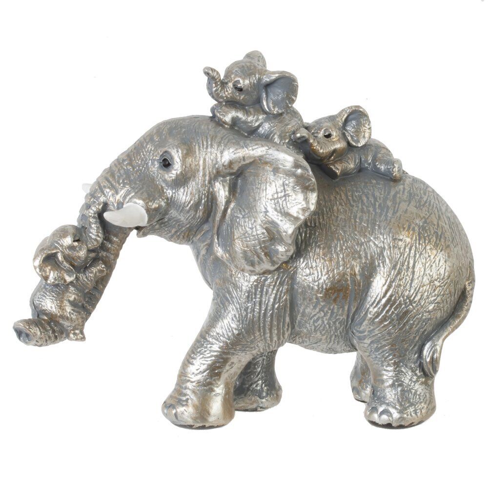 GAEM Фигурка декоративная "Слоны", L17,5 W8 H14 см