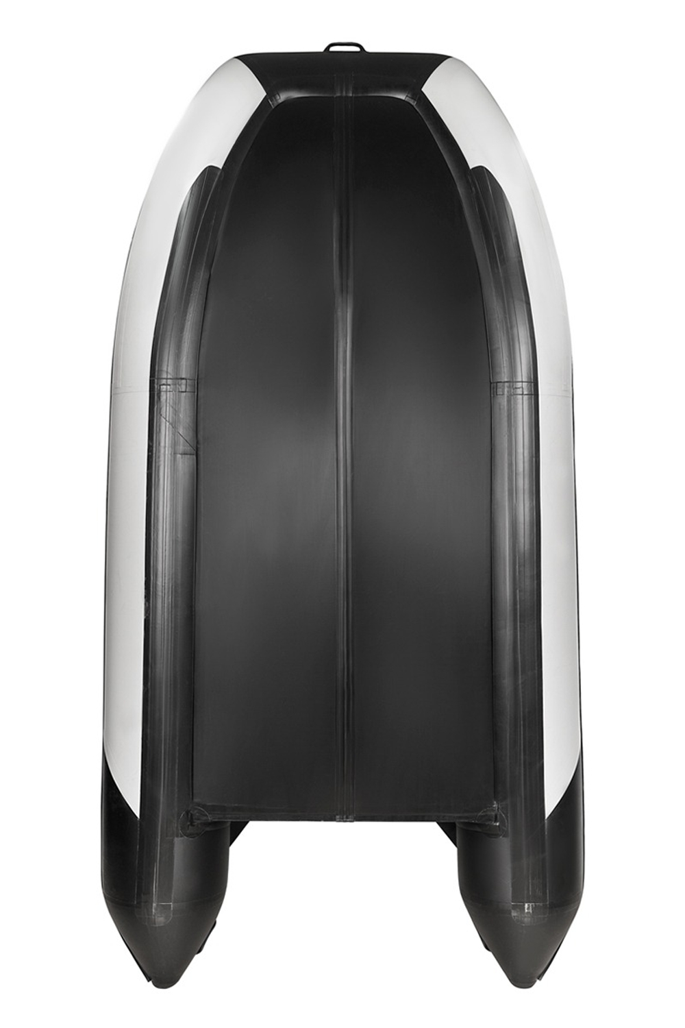 YACHTMAN-340 СК (Яхтман) белый-черный (лодка ПВХ под мотор с усилением)