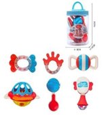 Набор погремушек 6шт, банка D237