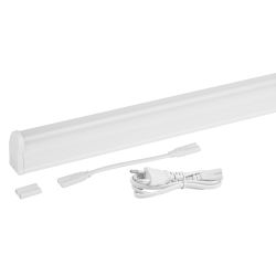 Линейный светодиодный светильник ЭРА LLED-01-04W-6500-W 4Вт 6500K L314мм с выключателем | Бытовые светодиодные линейные светильники