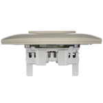 Розетка 2-м SKANDY 10А без заземл. без защ. шторок в сборе SK-R10B беж. IEK SK-R20-10-K10-F