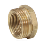 Футорка латунь Ду 15х10 (1/2"х3/8") НР/ВР VALFEX VF.581.L.012.038