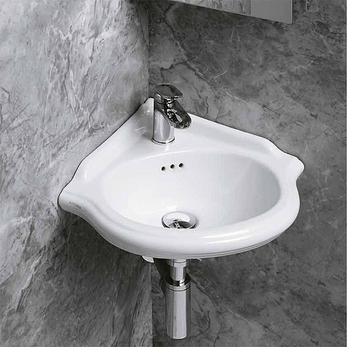 Раковина угловая Azzurra Jubilaeum 41 JUB35/AN bi*1 белая