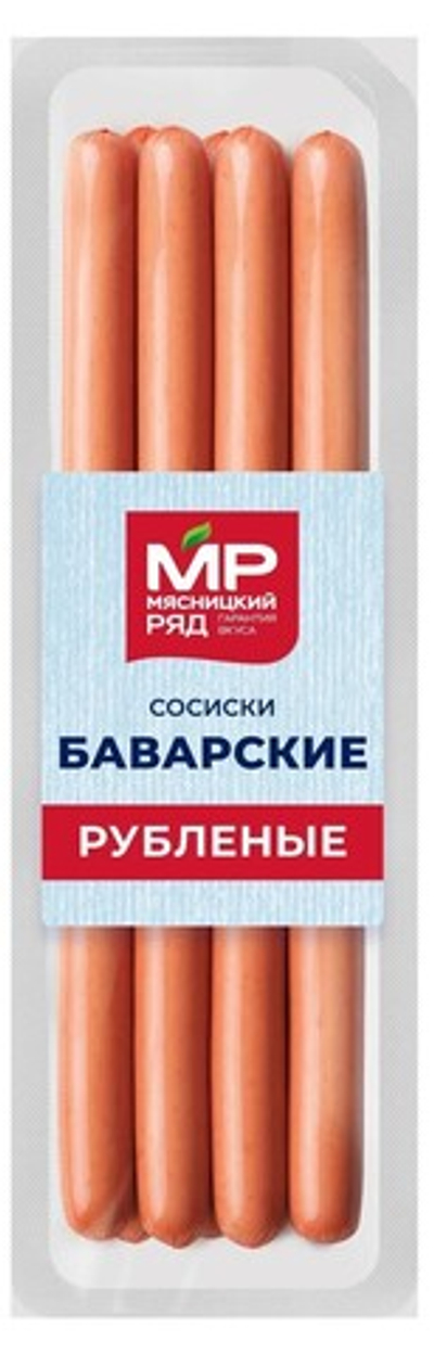 Сосиски "Баварские рубленые", Мясницкий ряд, 320г