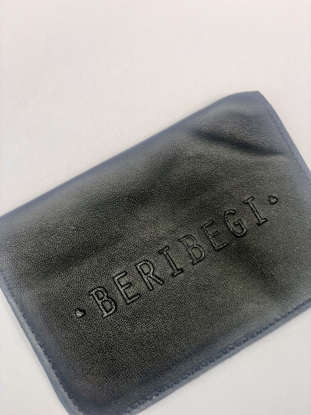 Обложка для паспорта черная