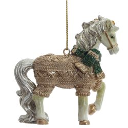 GAEM Фигурка декоративная подвесная "Лошадка", L7 W2,5 H8 см