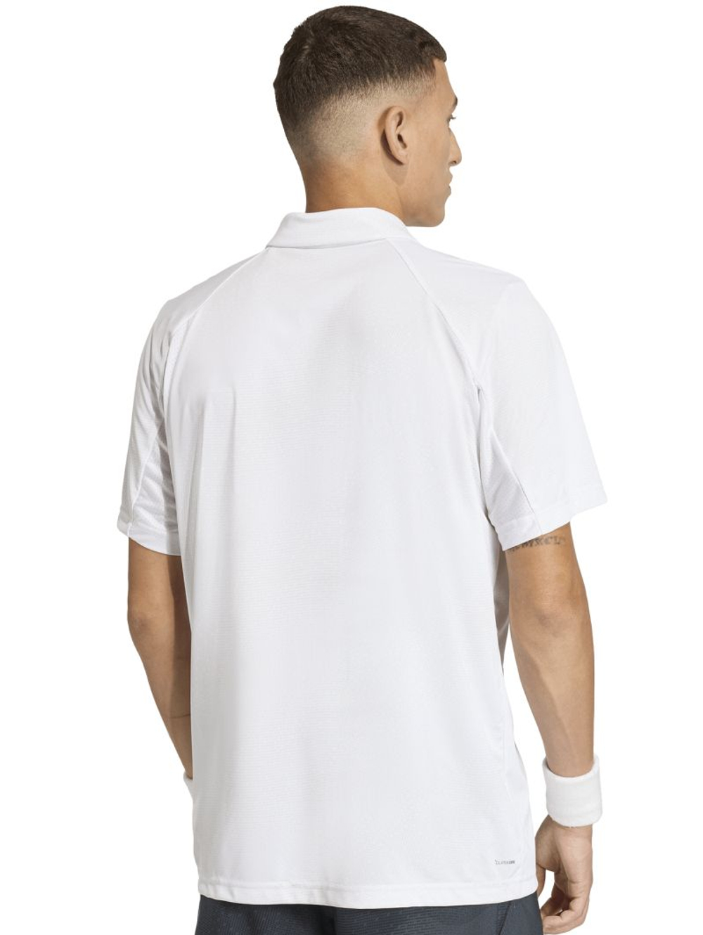 Мужское теннисное поло Adidas Club Tennis Climacool Graphic - white