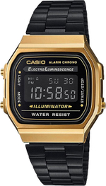 Японские наручные часы Casio Vintage A-168WEGB-1B