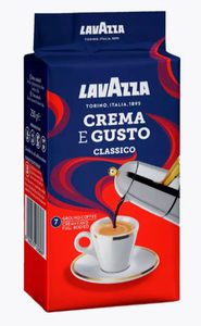 КОФЕ LAVAZZA CREMA E GUSTO МОЛОТЫЙ 250ГР