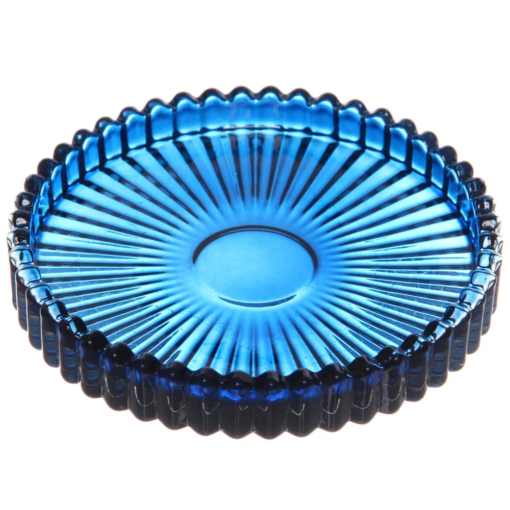 Подсвечник «Романтика» 10*1,5 см, Сапфир