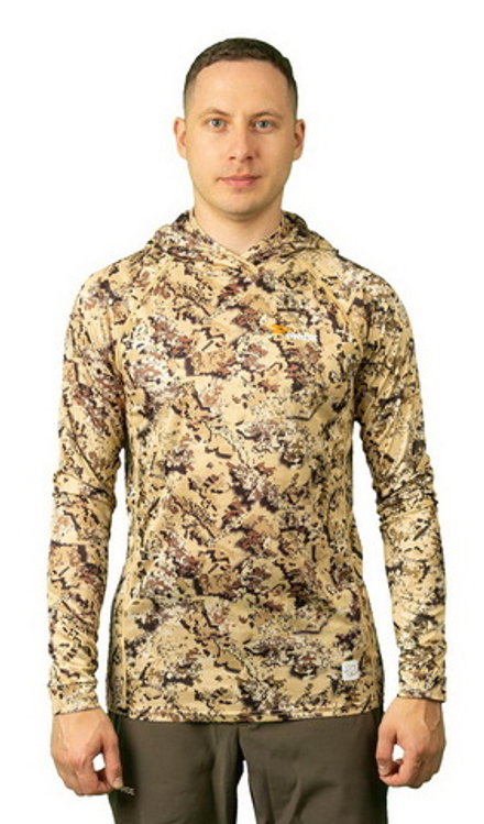 Лонгслив с капюшоном Pride Ocelot (камыш)