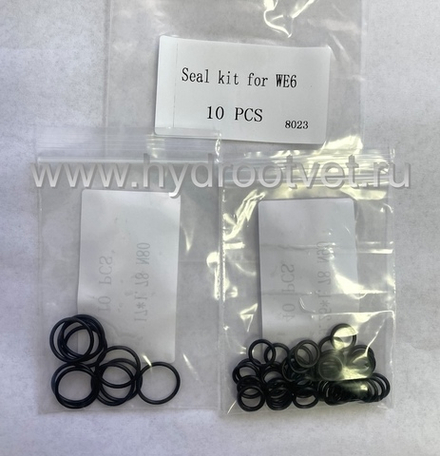 Seal kit for WE6 - Комплект уплотнений для распределителя WE6