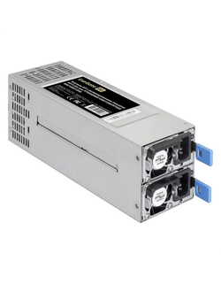 Блок питания Exegate EX292323RUS Серверный БП с резервированием 2U Redundant 2x1000W ExeGate Industrial-RTS1000 (APFC, КПД 94% (80 PLUS Platinum), 4 cm fan, 24pin, 2x(4+4)pin, 2PCIe, 2SATA, 6IDE, Cable Management)