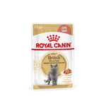 Royal Canin British Shorthair Adult (БРИТАНСКАЯ КОРОТКОШЕРСТНАЯ ЭДАЛТ) Корм консервированный для взрослых кошек соус 85г