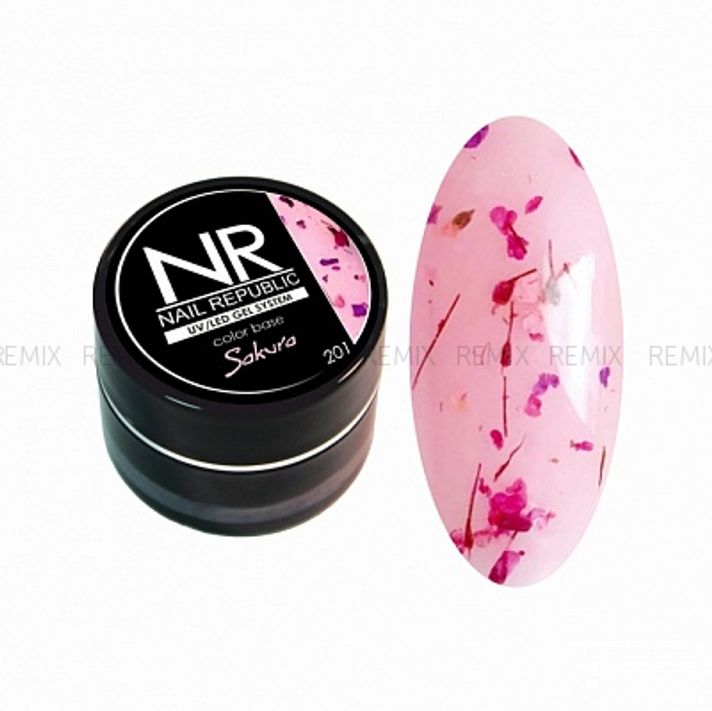 NR BASE Камуфлирующая SAKURA №201 (5 г)