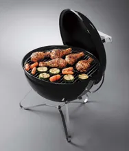 Портативный угольный гриль Weber Smokey Joe Premium, 37 см, чёрный