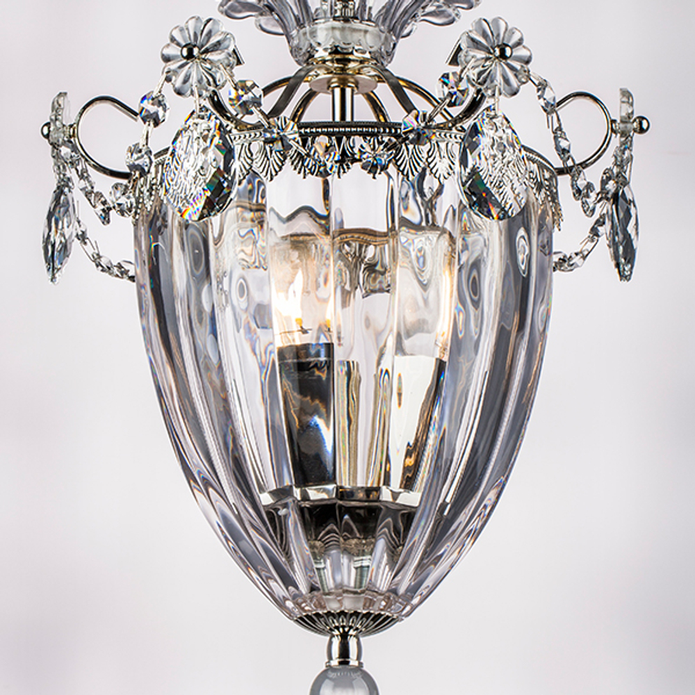 790034 Люстра SCHON 3x60W E14 Серебро