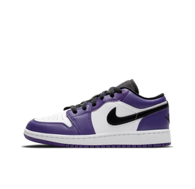 Кроссовки Air Jordan 1 Low GS  "Court Purple" 553560-500