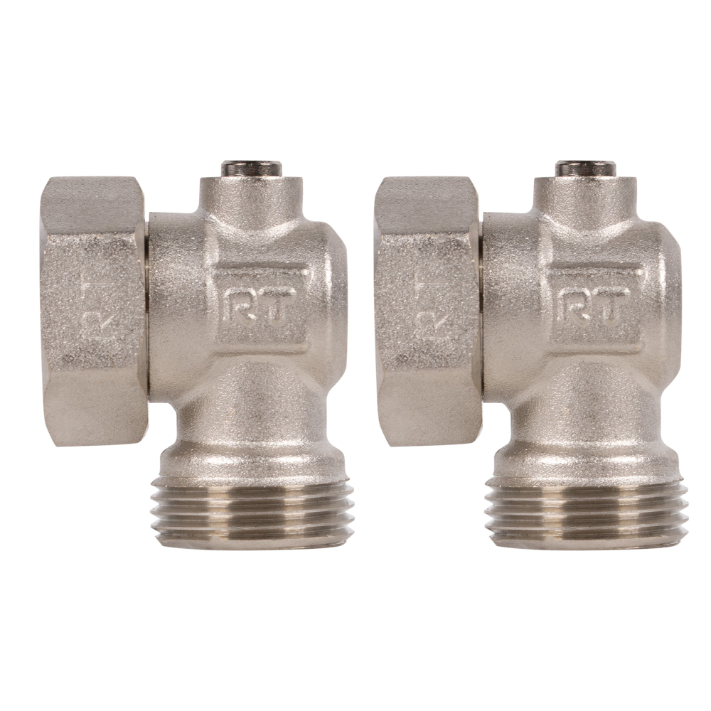 Набор нижнего подключения Royal Thermo угловой раздельный 3/4х3/4ЕК