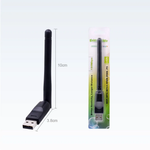 Wi-Fi адаптер USB 2.0 150 Мбит/с чипе MT7601 для компьютеров и большинство приставок портативный