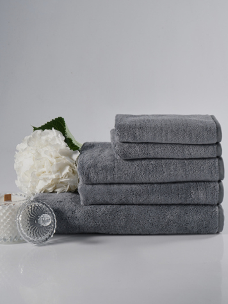 Набор полотенец 5шт Claire Batiste Atelier Ile стальной серый