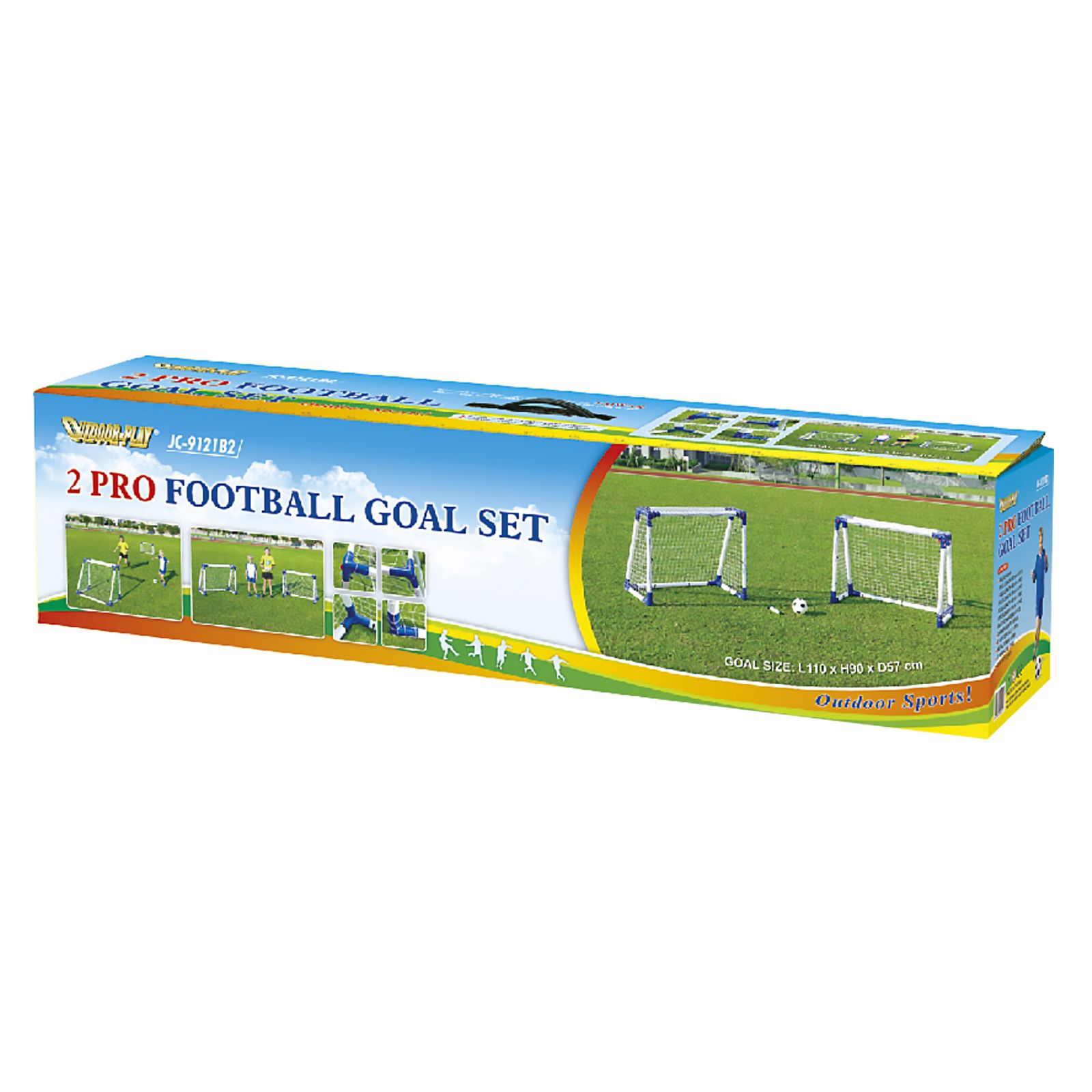 Ворота игровые DFC 4ft х 2 пластик GOAL9121B2 фото №2