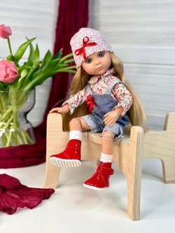 Кукла BERJUAN виниловая, шарнирная 35см Ева (5820)