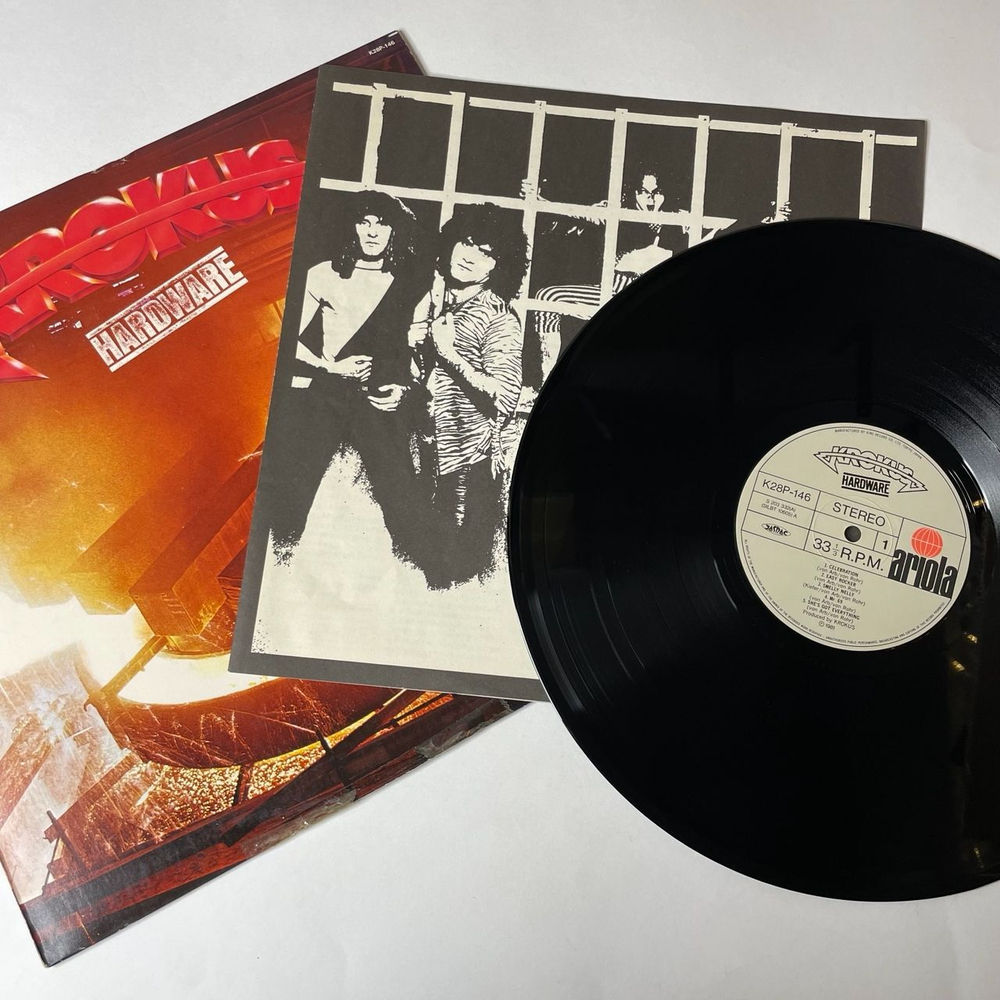 Винтажная виниловая пластинка LP Krokus Hardware (Japan 1981) (No Obi)