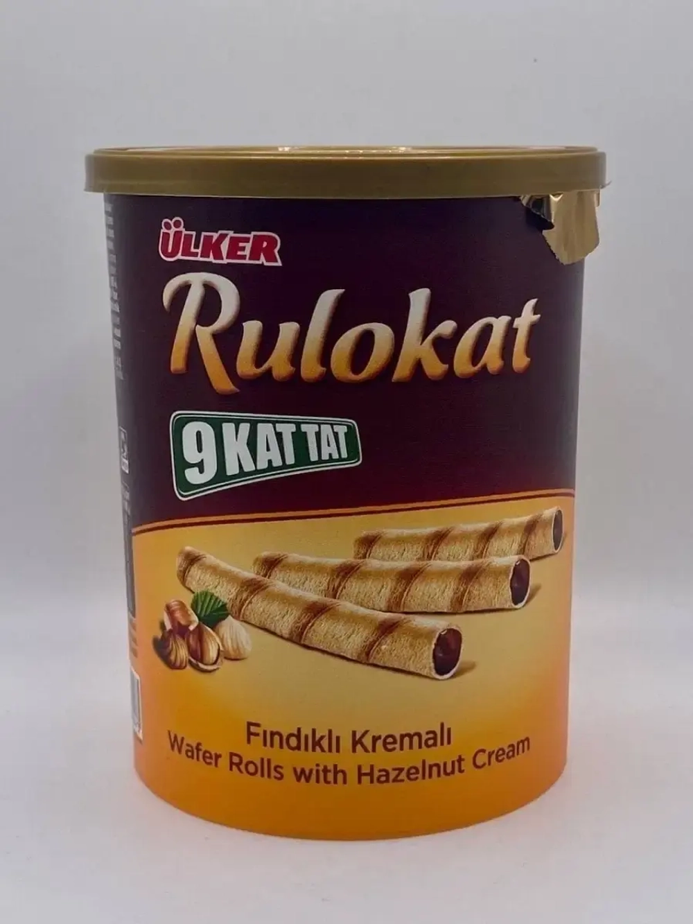 Турецкие вафельные трубочки  Ulker "Rulokat" 170 гр