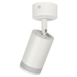 Светильник настенно-потолочный спот ЭРА OL23 WH MR16/GU10, белый | Накладные светильники