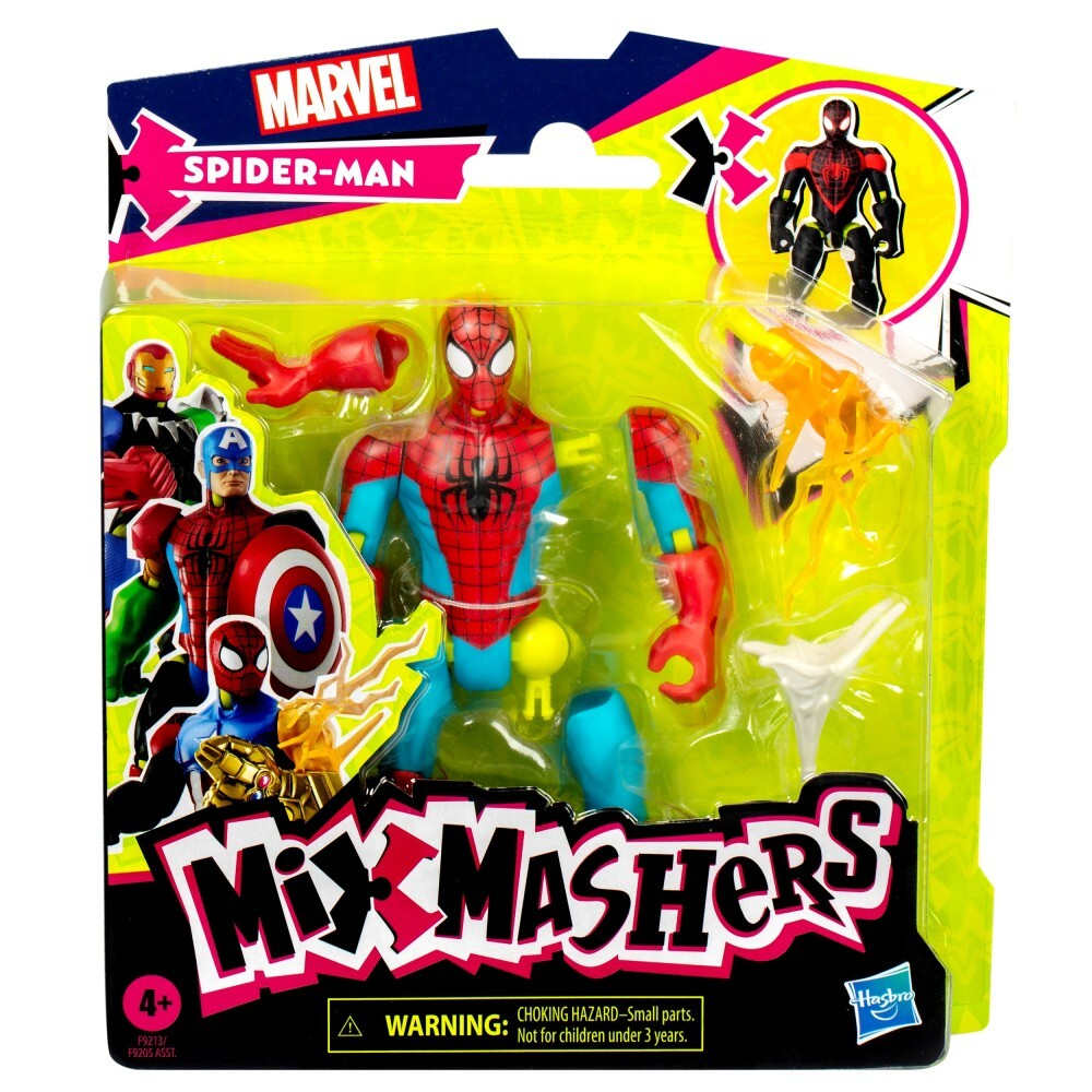 Hasbro Marvel MixMashers - Человек-паук 12 см Фигурка Мстителей F9213