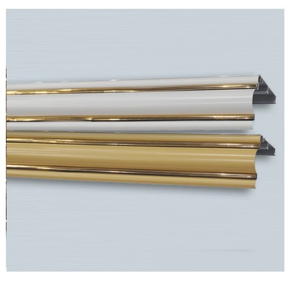 Карниз д/штор ВОЛНА 2КМ2 неразборный двухполозный