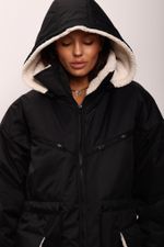 Парка утепленная