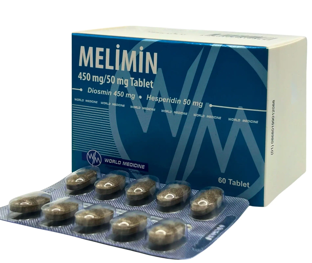 Melimin от варикоза и тяжести в ногах капсулы 60 штук