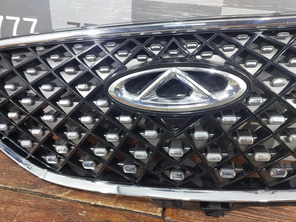 Решетка радиатора Chery Tiggo 8 Pro 21-нв Б/У Оригинал 602001587AA