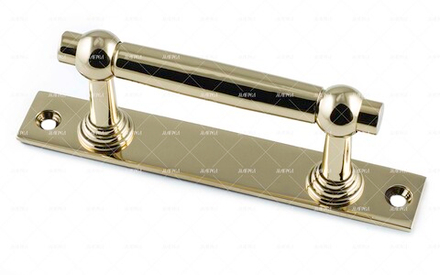 Ручка оконная латунная скоба Владимир