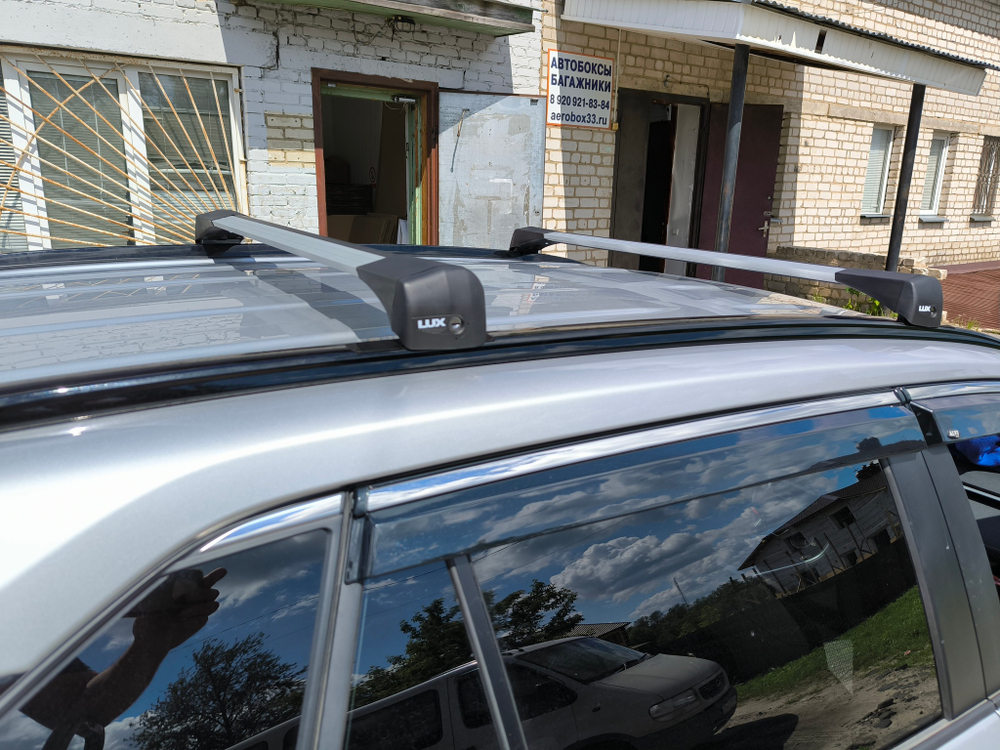 Багажная система LUX BRIDGE для а/м Toyota RAV4 V 2019- г.в. со штатными местами
