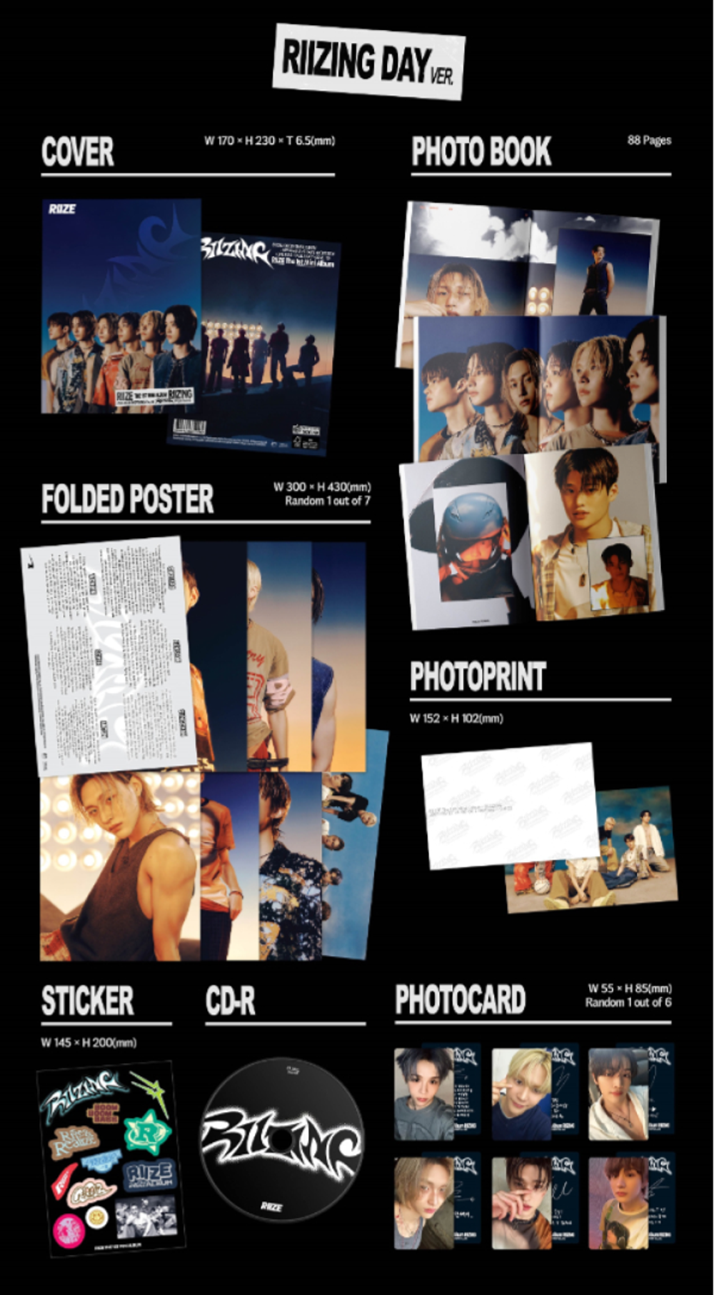 Альбом RIIZE - RIIZING (Photo Book Ver.)