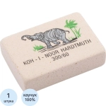 Ластик Koh-I-Noor Elephant 300/60 из натурального каучука прямоугольный 31x21x8 мм