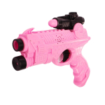 Пистолет на батарейках 19см, пакет 358-18