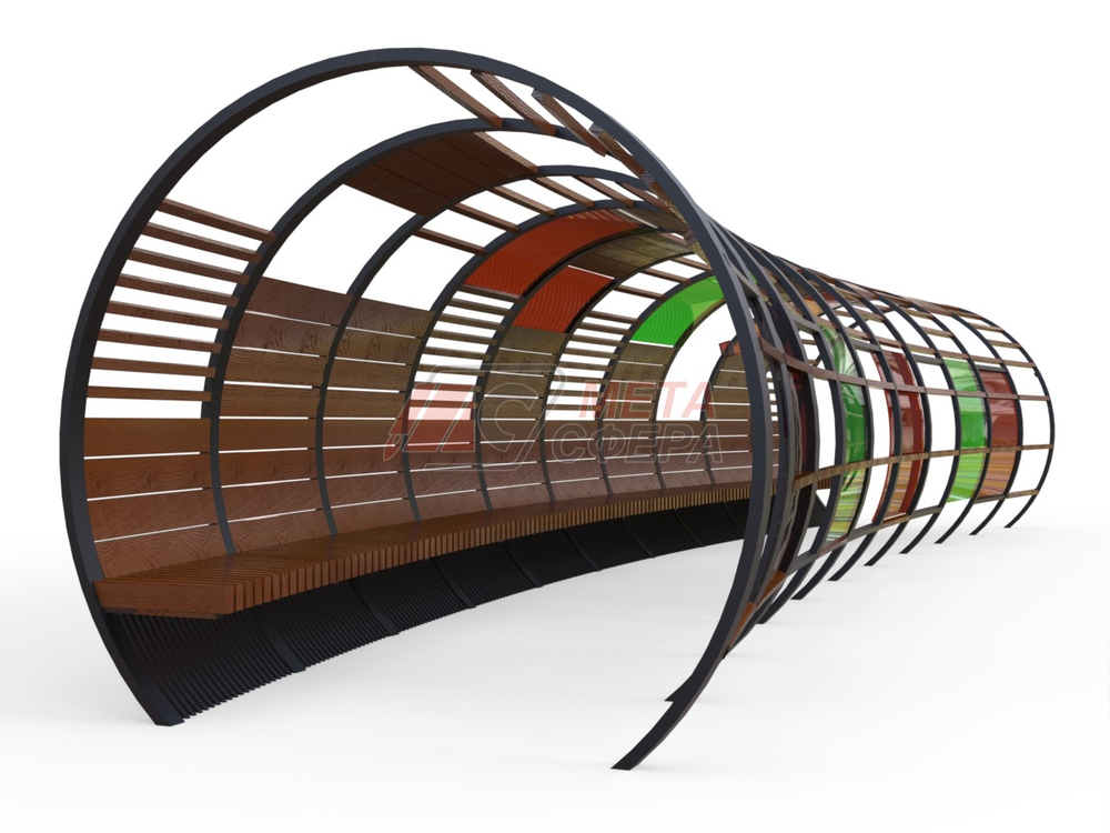 Беседка Тоннель